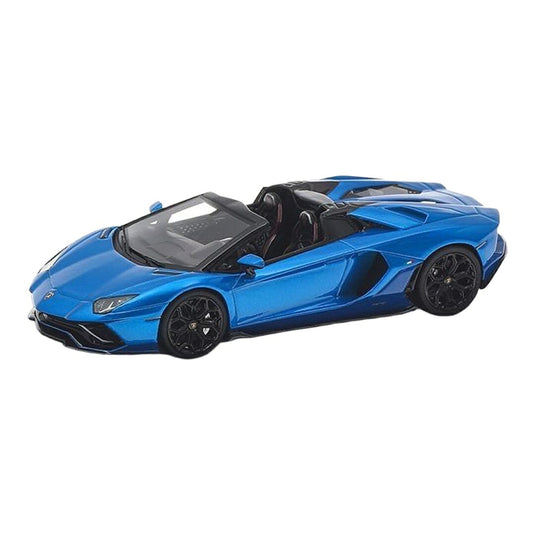Lamborghiniランボルギーニ Aventador Ultimae Roadster ブルー / Looksmart 1/43 ミニカー