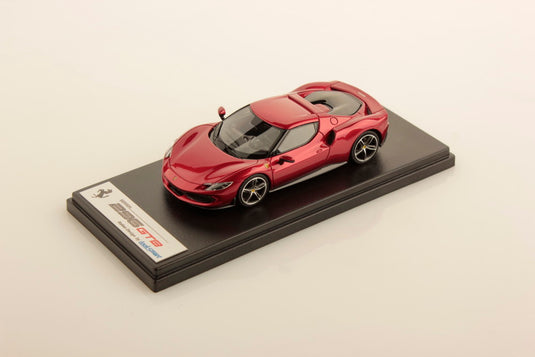 FERRARI - 296 GTB HYBRID 830HP V6 ASSETTO FIORANO 2021 - ROSSO IMOLA - RED MET/LOOKSMART 1/43ミニカー