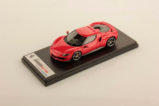 FERRARI - 296 GTB HYBRID 830HP V6 2021 - ROSSO SCUDERIA RED/LOOKSMART 1/43ミニカー