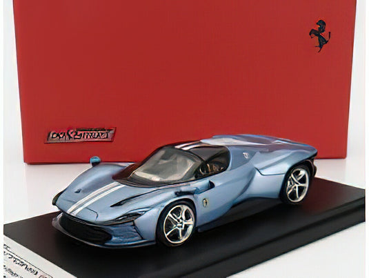 FERRARIフェラーリ DAYTONA SP3 CLOSED ROOF 2022  AVIO MET  LIGHT BLUE MET/LOOKSMART 1/43ミニカー