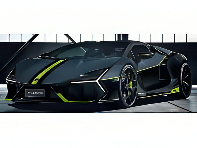 【予約】2026年発売予定LAMBORGHINI レヴエルト ハイブリッド N63 2024 グリジオテレ ストグレーブラックグリーン/ LOOKSMART 1/43 ミニカー