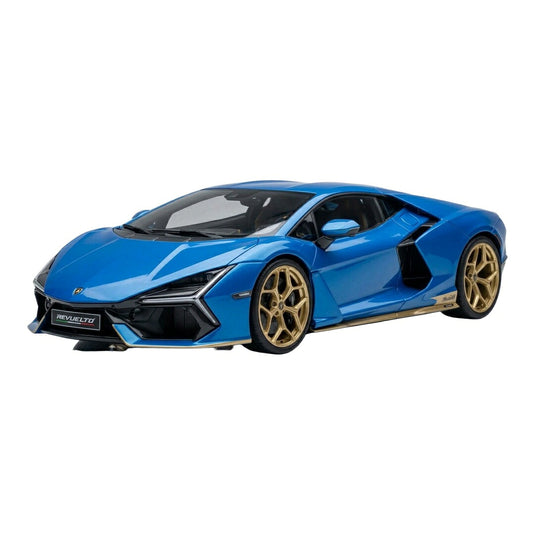 【予約】2027年発売予定 Lamborghiniランボルギーニ Revueltoレヴエルト 2026 Miuraミウラ60周年オマージュ ブルー/ゴールド / LOOKSMART 1/43 ミニカー