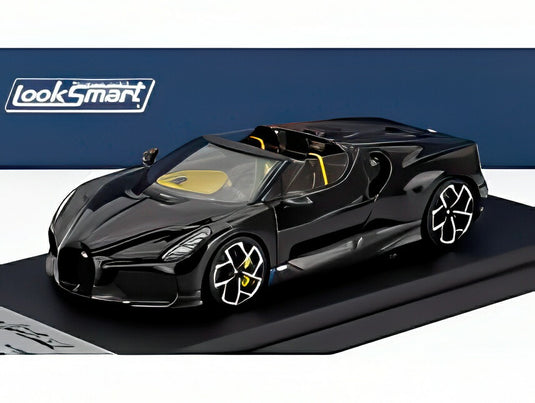 BUGATTI MISTRAL W16 2023 ブラック/ LOOKSMART 1/43 ミニカー