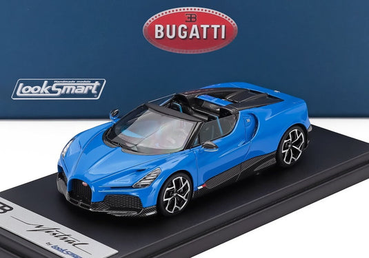 Bugattiブガッティ ミストラル W16 2023 ブルー / LOOKSMART 1/43 ミニカー