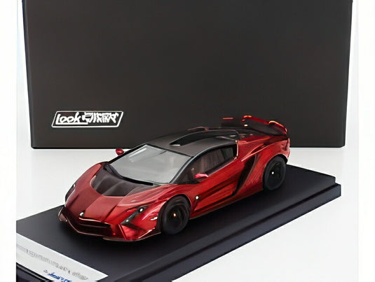 【予約】10-12月以降発売予定LAMBORGHINI インヴェンチービレ 2023 ロッソ・エフェスト レッドメタリック/ LOOKSMART 1/43 ミニカー