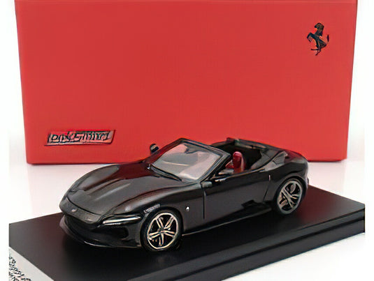 FERRARIフェラーリ ROMA SPIDER OPEN 2020 - NERO PUROSANGUE - BLACK MET /LOOKSMART 1/43 ミニカー