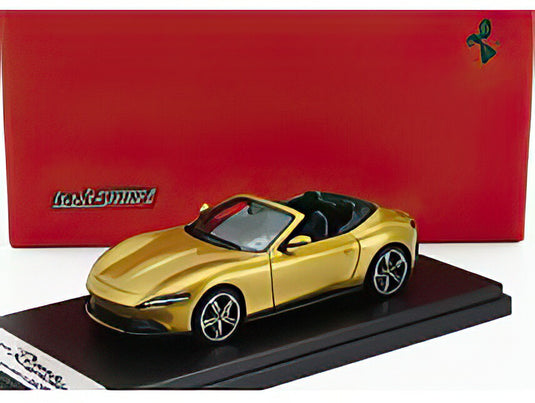 FERRARI  ROMA SPIDER OPEN 2020  GIALLO MONTECARLO  YELLOW MET/LOOKSMART 1/43ミニカー