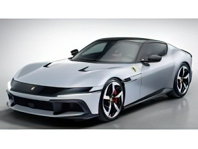 【予約】12月以降発売予定FERRARIフェラーリ 12 CILINDRI V12 830cv 2024  BIANCO ARTICO  WHITE/LOOKSMART 1/43ミニカー