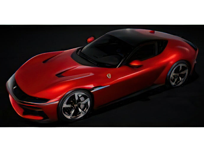【予約】12月以降発売予定FERRARIフェラーリ 12 CILINDRI V12 830cv 2024  ROSSO MAGMA  RED MET/LOOKSMART 1/43ミニカー