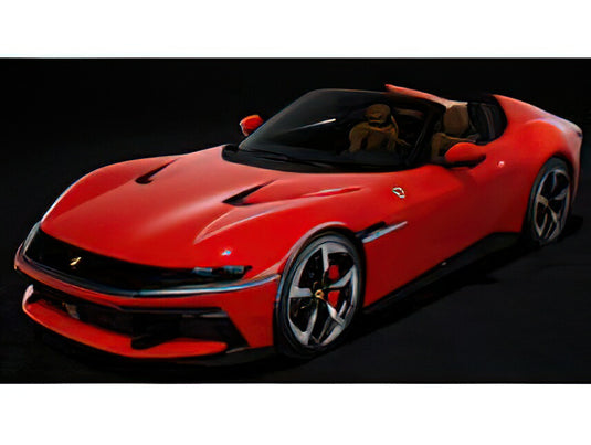 【予約】12月以降発売予定FERRARI - 12 CILINDRI V12 830cv SPIDER OPEN 2024 - ROSSO CORSA - RED/LOOKSMART 1/43ミニカー