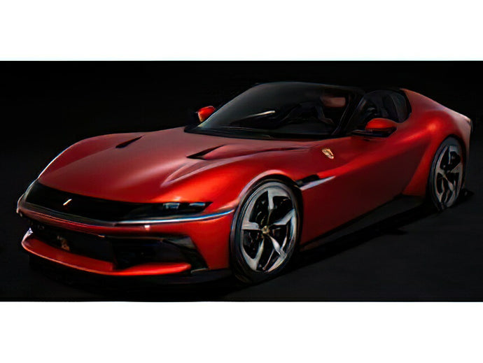 【予約】12月以降発売予定FERRARI - 12 CILINDRI V12 830cv SPIDER OPEN 2024 - ROSSO IMOLA - RED MET/LOOKSMART 1/43ミニカー