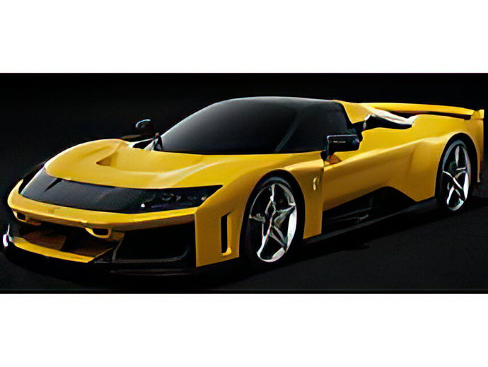 【予約】2025年発売予定FERRARI F80 2024 GIALLO TRISTRATO YELLOW MET BLACK/LOOKSMART 1/43ミニカー