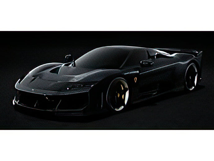 【予約】2025年発売予定FERRARI F80 2024 CANNA DI FUCILE GUN METAL GREY/LOOKSMART 1/43ミニカー