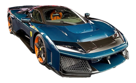 【予約】8-10月以降発売予定FERRARI F80 2024 フルブルーカーボン / LOOKSMART 1/43 ミニカー