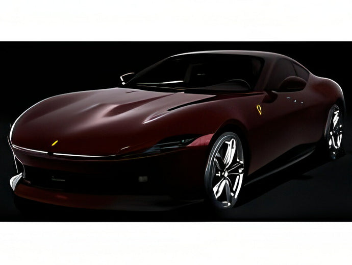 【予約】2026年発売予定FERRARI アマルフィ 2025 ルビノミカリッツァート ダークレッド/ LOOKSMART 1/43 ミニカー