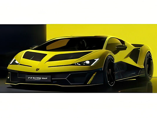 【予約】2026年発売予定LAMBORGHINI FENOMENO 2025 ジャッロクリウス イエロー ブラック/ LOOKSMART 1/43 ミニカー