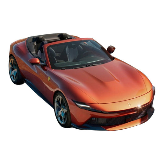 【予約】2026年発売予定 FERRARIフェラーリ AMALFI SPIDERアマルフィスパイダー 2025 ROSSO TRAMONTO LIGHT REDライトレッド / LOOKSMART 1/43 ミニカー