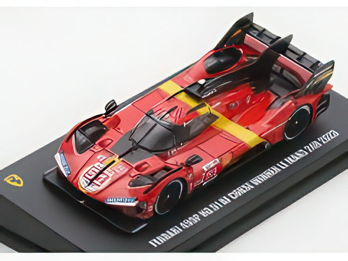 【予約】12月以降発売予定FERRARI 499P 3.0L TURBO V6 TEAM FERRARI AF CORSE N 51 優勝 24h LE MANS 2023 アレッサンドロ・ピエール・グイディ ジェームス・カラード アントニオ・ジョビナッツィ レッド/ LOOKSMART 1/64 ミニカー