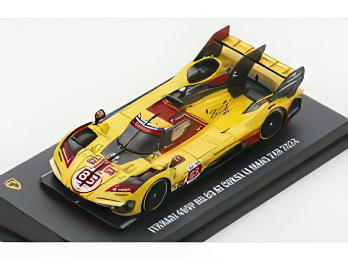【予約】12月以降発売予定FERRARI 499P 3.0L TURBO V6 TEAM AF CORSE N 83 24h LE MANS 2024 ロバート・クビサ ロバート・シュワルツマン イーフェイ・イェ イエロー レッド/ LOOKSMART 1/64 ミニカー