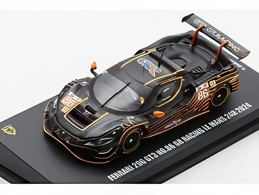 【予約】2026年発売予定FERRARI 296 GT3 GR RACING No.86 ルマン24時間 2024 R.PERA/D.SERRA ブラック/オレンジ/ LOOKSMART 1/64 ミニカー