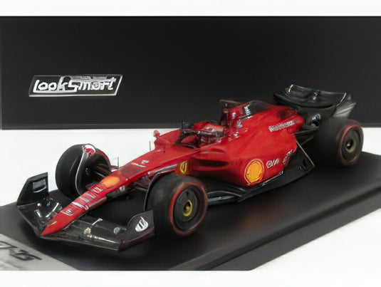 FERRARI - F1-75 TEAM SCUDERIA FERRARI N 16 WINNER BAHRAIN GP 2022 CHARLES LECLERC - RED/LOOKSMART 1/43ミニカー