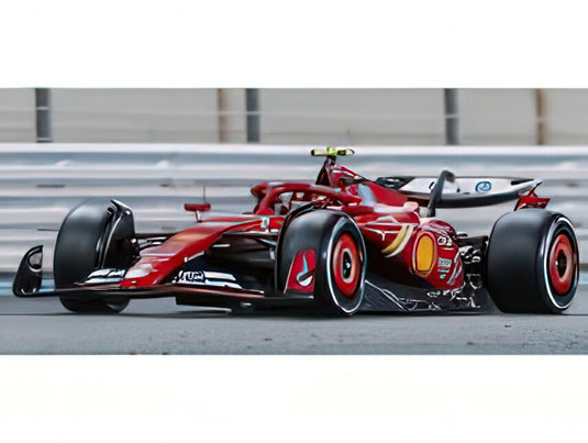 【予約】2025年発売予定FERRARI  F1  SF24 TEAM SCUDERIA FERRARI N 55 2nd ABU DHABI GP 2024 CARLOS SAINZ  RED WHITE BLACK/LOOKSMART 1/43ミニカー