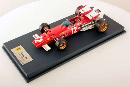FERRARI - F1  312B N 12 WINNER AUSTRIAN GP 1970 J.ICKX - RED/LOOKSMART 1/18ミニカー
