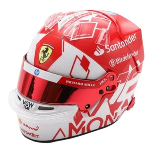 Charles Leclerc チャールズ・ルクレール ヘルメット Monaco GP 2024 / Looksmart 1/5 ミニカー