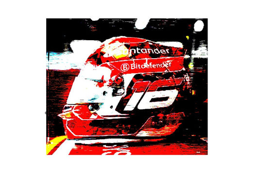 【予約】2025年発売予定BELL HELMET ヘルメット F1 シャルル・ルクレール TEAM フェラーリ HP N 16 シンガポールGP 2024 レッド/ LOOKSMART 1/5 ミニカー