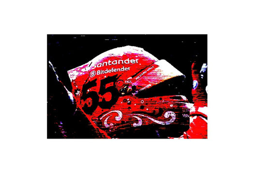【予約】2025年発売予定BELL HELMET ヘルメット F1 カルロス・サインツ TEAM フェラーリ HP N 55 優勝 メキシコGP 2024 レッド/ LOOKSMART 1/5 ミニカー
