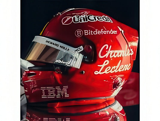 【予約】2026年発売予定FERRARI F1 ヘルメット C.ルクレール 2025 モンツァGP ニキ ラウダ 50周年記念 レッド/ LOOKSMART 1/5 ミニカー