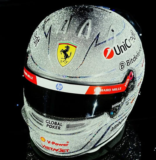 【予約】2026年発売予定BELL HELMET F1 ヘルメット ルイス・ハミルトン チーム Ferrari HP N 44 ラスベガスUSA GP 2025 グロスグレー / LOOKSMART 1/5 ミニカー