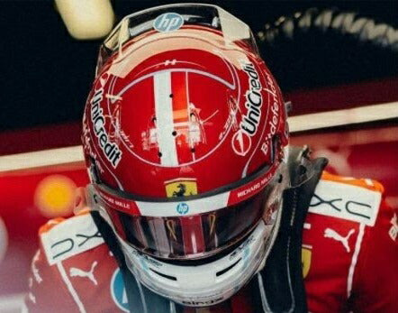 【予約】2026年発売予定 BELL HELMETベルヘルメット CASCO HELMET F1 2026 TEAM FERRARIフェラーリ HP No.16 CHARL / LOOKSMART 1/5 人形フィギュア