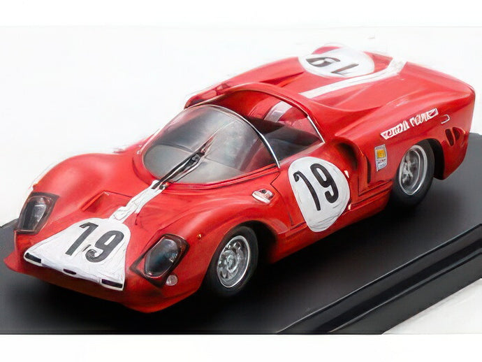 【予約】2025年発売予定FERRARI 365 P2 19号車 1966年ルマン24時間レース ドライバー:ウィリー・メレス/ヘルベルト・ミュラー レッド/LOOKSMART 1/43ミニカー