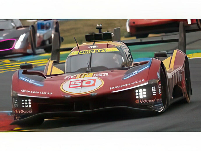 【予約】12月以降発売予定FERRARI 499P 3.0L TURBO V6 TEAM FERRARI AF CORSE N 50 24h LE MANS 2025 アントニオ・フォーコ ミゲル・モリーナ ニクラス・ニールセン レッド イエロー ブラック/ LOOKSMART 1/43 ミニカー