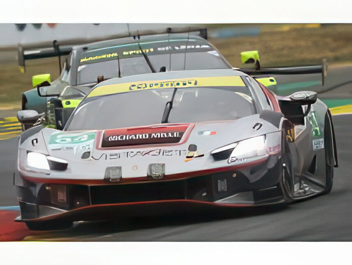 【予約】12月以降発売予定FERRARI 296 LMGT3 3.0L TURBO V6 TEAM VISTA AF CORSE N 54 24h LE MANS 2025 ダビデ・リゴン フランチェスコ・カステラッチ トーマス・フロール シルバー レッド/ LOOKSMART 1/43 ミニカー