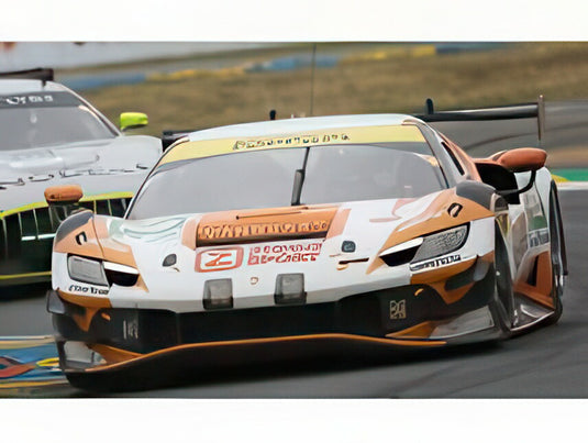 【予約】12月以降発売予定FERRARI 296 LMGT3 3.0L TURBO V6 TEAM ZIGGO SPORT TEMPESTA N 193 24h LE MANS 2025 エディ・チーバー3世 クリス・フロガット ジョナサン・フイ オレンジ ホワイト/ LOOKSMART 1/43 ミニカー