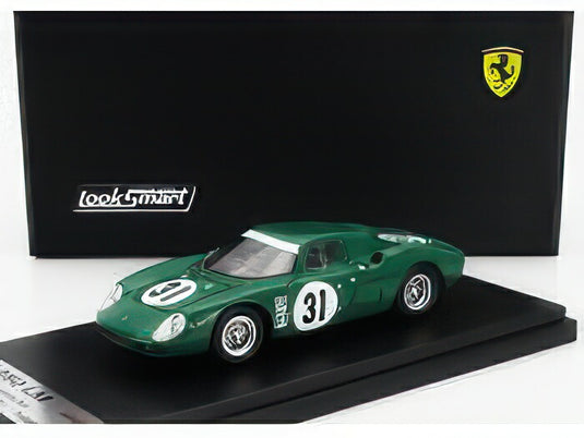 FERRARI 250LM クーペ 31号車 1965年セブリング12時間レース 3位 ドライバー:デイビッド・パイパー/トニー・マッグス グリーン/LOOKSMART 1/43ミニカー