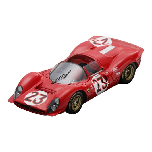 【予約】2026年発売予定 Ferrariフェラーリ 330 P3/4 No.23 優勝 24時間デイトナ 1967 L. Bandini - C. Amon レッド 限定生産 / LOOKSMART 1/43 ミニカー