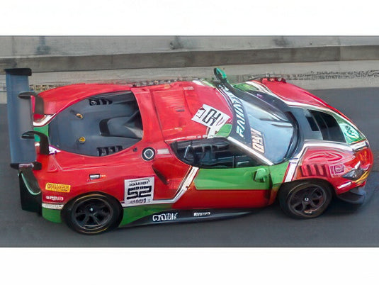 【予約】2025年発売予定FERRARI 296 GT3 3.0L ツインターボ V6 AFコルセチーム 52号車 2024年スパ24時間レース ドライバー:アンドレア・ベルトリーニ/ジェフ・マキエルス/ルイス・マキエルス/トンマーゾ・モスカ レッド/グリーン/LOOKSMART 1/43ミニカー