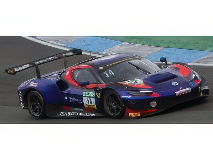 【予約】2025年発売予定FERRARI 296 GT3 3.0L ツインターボ V6 エミール・フレイ・レーシングチーム 14号車 2023年DTMシーズン ドライバー:ジャック・エイトケン ブルー/レッド/LOOKSMART 1/43ミニカー