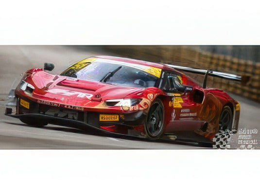 【予約】12月以降発売予定FERRARI 296 GT3 3.0L ターボ V6 チーム HARMONY RACING N 51 マカオGP FIA GT ワールドカップ 2024 ダニエル・ガルダーノ・セラ レッド/ LOOKSMART 1/43 ミニカー