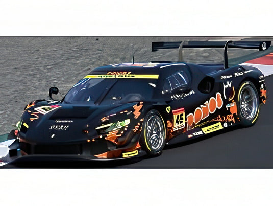 【予約】2025年発売予定FERRARI 296 GT3 TEAM PONOS RACING #45 SUPER GT GT300 2025 ケイコッツォリーノ/篠原拓朗 オレンジ/ブラック/イエロー/ LOOKSMART 1/43 ミニカー