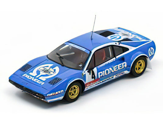 【予約】12月以降発売予定FERRARI - 308 GTB Gr.4 N 4 WINNER RALLY TOUR DE FRANCE AUTO 1982 JEAN CLAUDE ANDRUET - MICHELE PETIT BICHE - LIGHT BLUE/LOOKSMART 1/43ミニカー