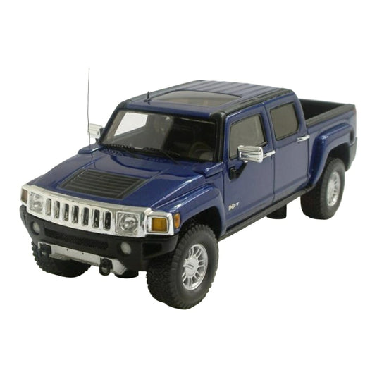 Hummerハマー H3T 2008 オールテレインブルー / LUXURY 1/43 ミニカー