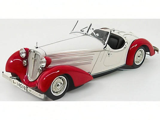 【予約】2026年発売予定AUDI 225 ROADSTER 1935 ホワイト レッド/ CMC 1/18 ミニカー
