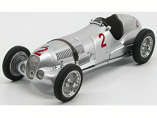 MERCEDES BENZ F1 W125 N2 ドニントンGP 1937 H.ラング シルバー/ CMC 1/18 ミニカー