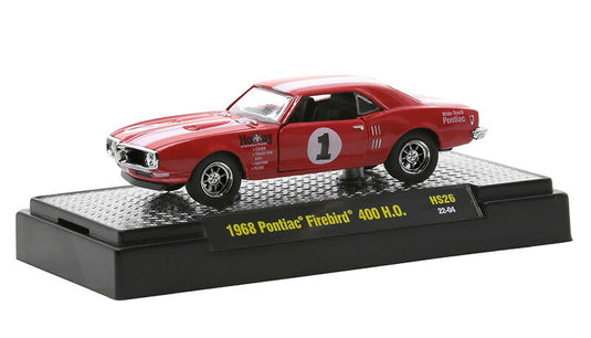 Pontiacポンティアック ファイヤーバード 400 H.O. 1968 レッド 模型 / M2MACHINES 1/64 ミニカー 模型