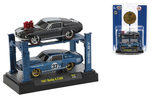 Fordフォード Shelbyシェルビー GT500 1967 ブラックパール スポーツカー 模型 / M2MACHINES 1/64 ミニカー 模型