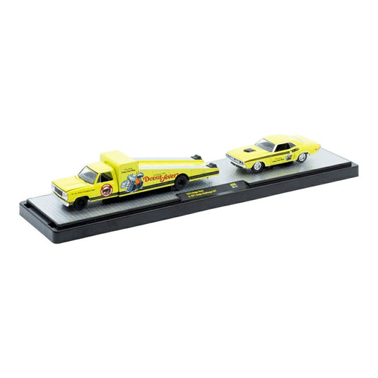 Dodge 1974 Fever Hauler and 1971 Challenger / M2MACHINES 1/64 模型